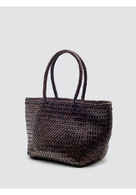 borsa grace basket small donna marrone DRAGON DIFFUSION | DGW58813DARK BROWN